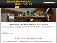 Tablet Screenshot of engineeringshock.com